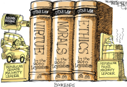 LOCAL PARAGONS OF THE LEGISLATURE by Pat Bagley