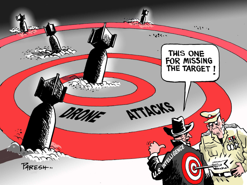  DRONE ATTACKS by Paresh Nath