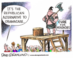 GOP HEALTH CARE ALTERNATIVE by Dave Granlund