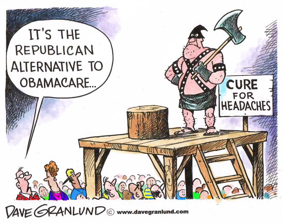  GOP HEALTH CARE ALTERNATIVE by Dave Granlund