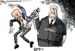 BEST FRIEND ISRAEL  by Pat Bagley