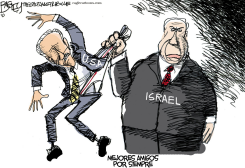 EL MEJOR AMIGO DE ISRAEL  by Pat Bagley