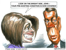 NANCY PELOSI COMFORTS JOHN BOEHNER by Taylor Jones