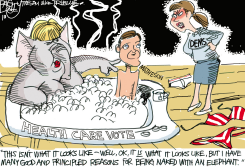 LOCAL SCHLEPPING WITH THE ENEMY by Pat Bagley