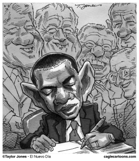 OBAMA AND COMPANY by Taylor Jones