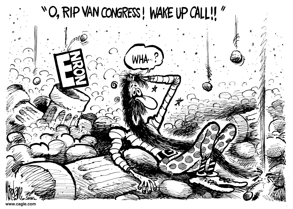  RIP VAN CONGRESS by Mike Lane