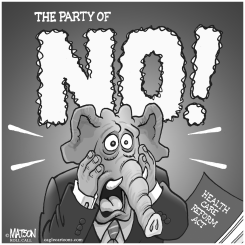 THE PARTY OF NO by RJ Matson