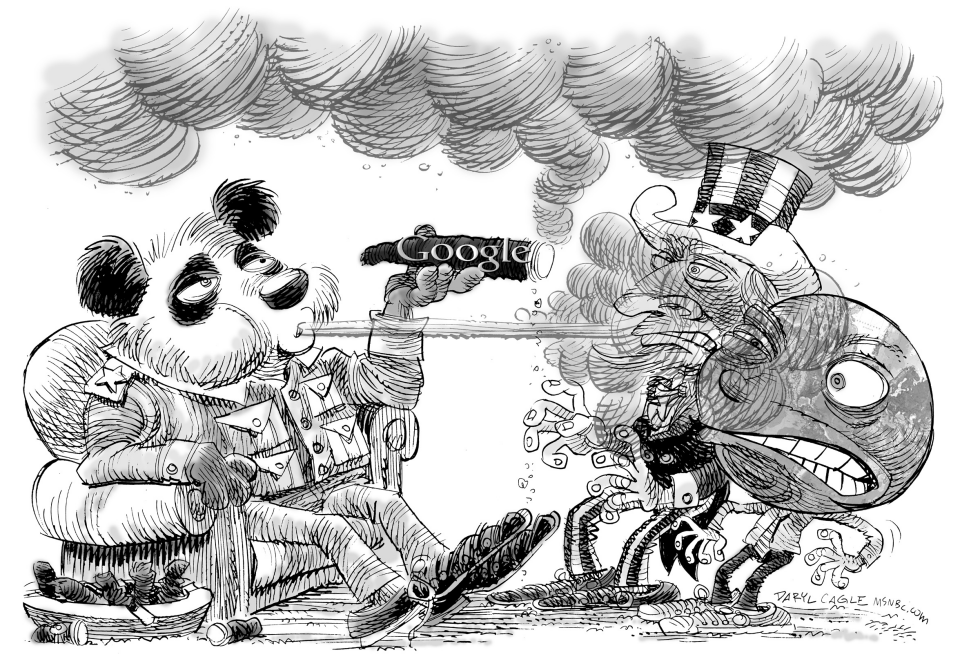  CHINA- GOOGLE-STINKY CIGAR by Daryl Cagle