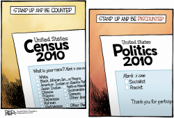 POLITICAL CENSUS by Nate Beeler