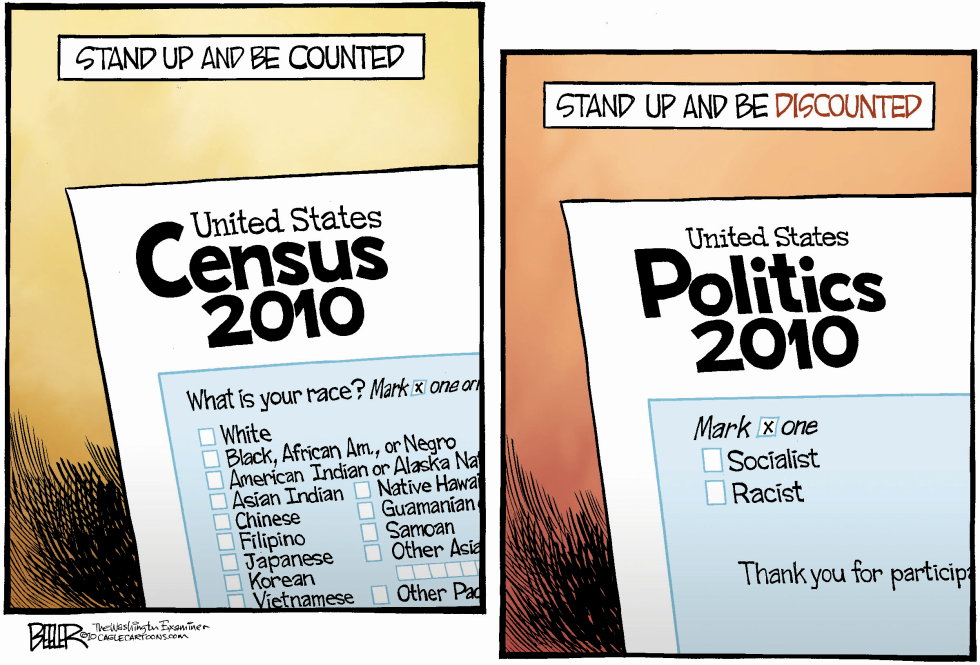  POLITICAL CENSUS by Nate Beeler