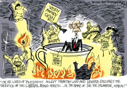 LOCAL SEN BENNETT STEWS by Pat Bagley