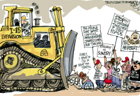 LOCAL SOCIALIST STIMULUS by Pat Bagley