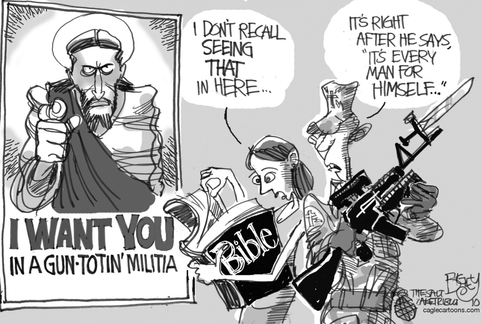  JESUS WANTS YOU by Pat Bagley