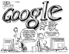 CHINA CENSURA A GOOGLE by John Darkow