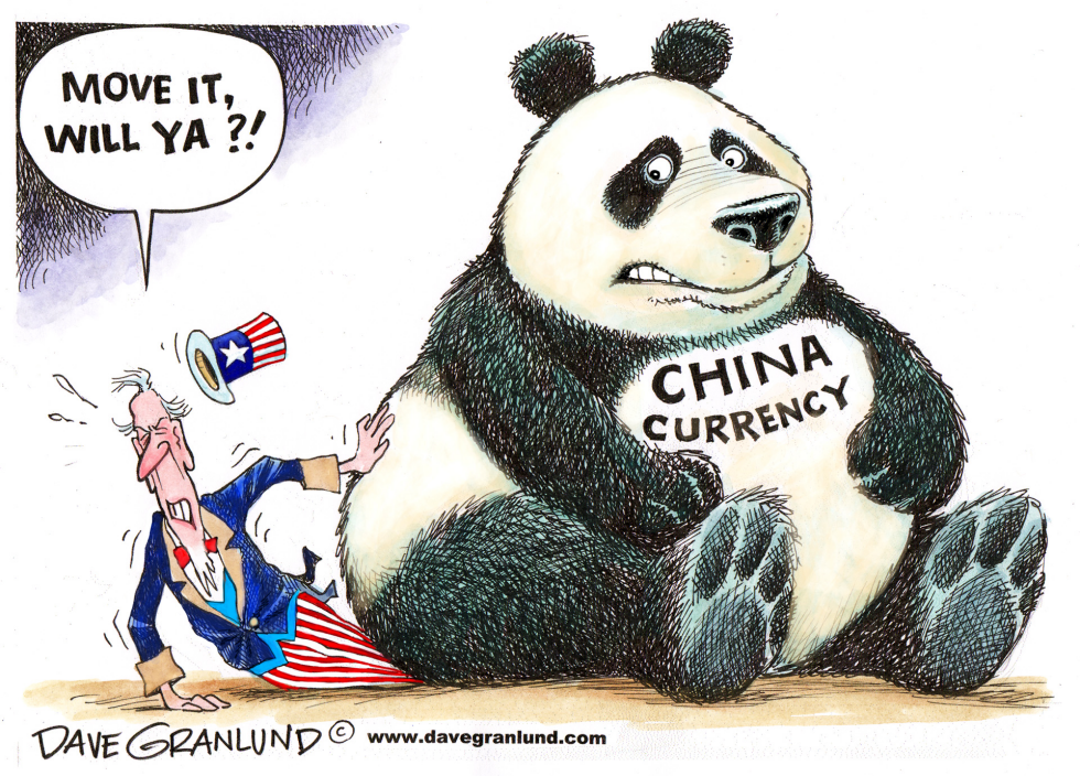  CHINA POSITION ON CURRENCY by Dave Granlund