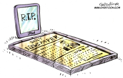 R.I.P. PRINT  by Christo Komarnitski