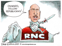 MICHAEL STEELE AND RNC by Dave Granlund