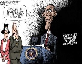 OBAMA OIL TOUGH STAIN by Parker