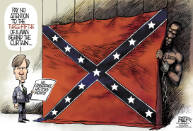 LOCAL VA - CONFEDERATE HISTORY MONTH by Nate Beeler