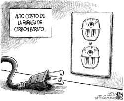 COSTO DE LA ENERGIA DE CARBON BARATO by Adam Zyglis