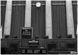 JUSTICE JOHN PAUL STEVENS RETIRES by RJ Matson