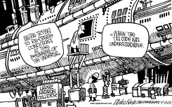 UNDERSTANDABLE TAX CODE by Mike Keefe