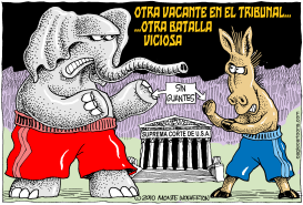 VACANTE EN EL TRIBUNAL  BATALLA VICIOSA  by Wolverton