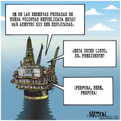 PERFORANDO PARA LOS REPUBLICANOS  by RJ Matson