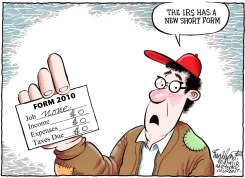 TAX TIME by Bob Englehart