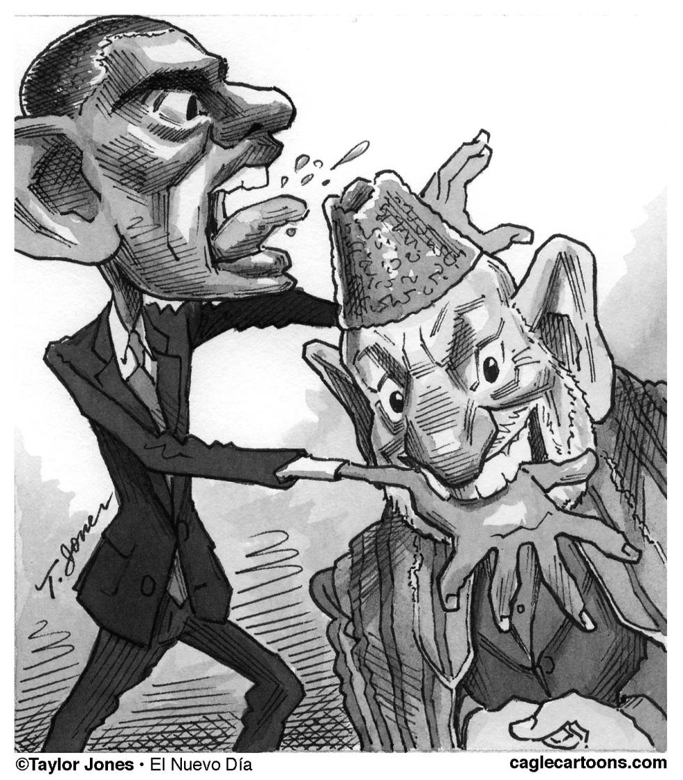  KARZAI THANKS OBAMA by Taylor Jones