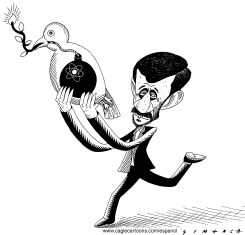 LA PAZ DE AHMADINEJAD by Osmani Simanca