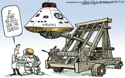 ORION PROJECT by Mike Keefe