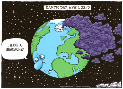 EARTH DAY by Bob Englehart