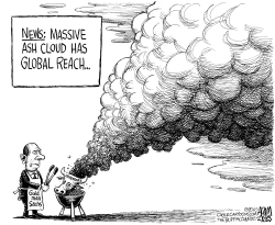 FINANCIAL ASH CLOUD by Adam Zyglis