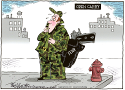 OPEN CARRY by Bob Englehart