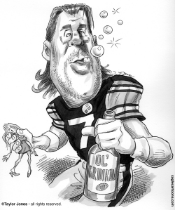 BEN ROETHLISBERGER - HELLUVA GUY by Taylor Jones