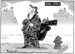 ARMA VISIBLE by Bob Englehart