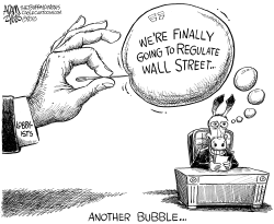 WALL STREET BUBBLE by Adam Zyglis