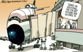 AIRLINES RESUME SERVICE by Mike Keefe