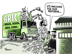 BRICS WANTS REFORM by Paresh Nath