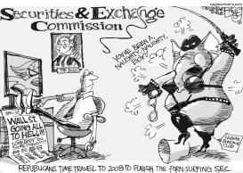 NAUGHTY SEC by Pat Bagley