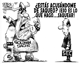 SAQUEO DE GOLDMAN SACHS by John Darkow