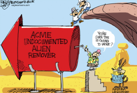 ARIZONA IMMIGRATION LAW by Pat Bagley