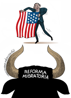 DURA BATALLA MIGRATORIA COL by Arcadio Esquivel