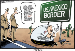 ILLEGAL IMMIGRATION by Nate Beeler