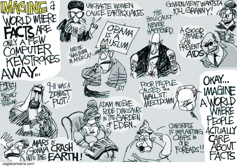  YOUR OWN FACTS by Pat Bagley