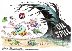 GULF COAST OIL SPILL by Dave Granlund