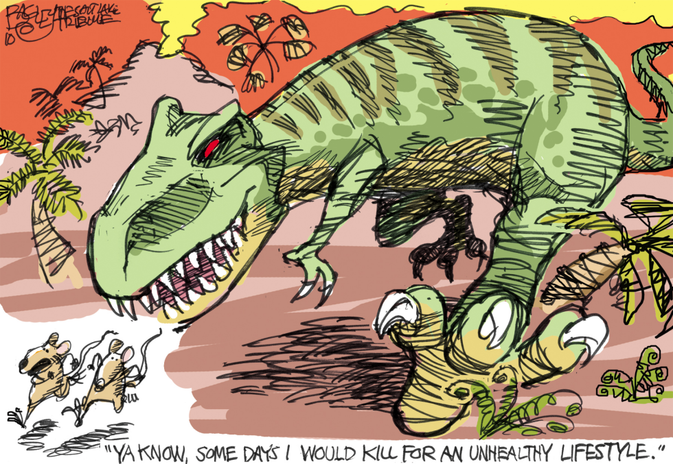  UNHEALTHY LIFESTYLE CHOICES by Pat Bagley