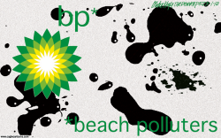 BP OIL SPILL by Mike Keefe