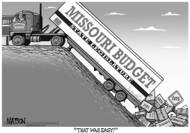 LOCAL MO- MISSOURI BUDGET CUTS by RJ Matson